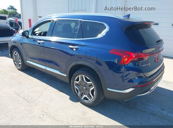 5NMS4DAL8MH335056 2021 HYUNDAI SANTA FE Dark Blue Tył lewy