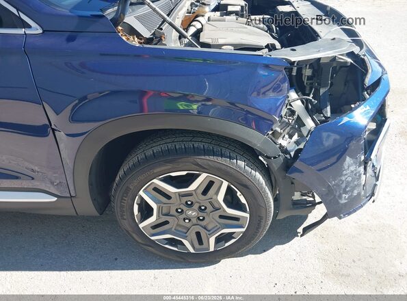 5NMS4DAL8MH335056 2021 HYUNDAI SANTA FE Dark Blue Widok z przodu