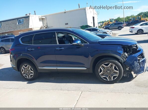 5NMS4DAL8MH335056 2021 HYUNDAI SANTA FE Dark Blue Widok wnętrza z tyłu