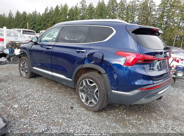 5NMS4DAL8PH542471 2023 HYUNDAI SANTA FE Blue Հետևի ձախ