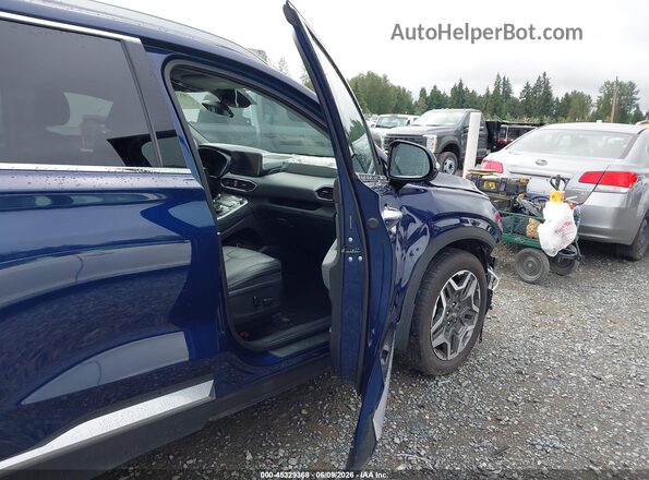 5NMS4DAL8PH542471 2023 HYUNDAI SANTA FE Blue Սալոնի դիմացի տեսք