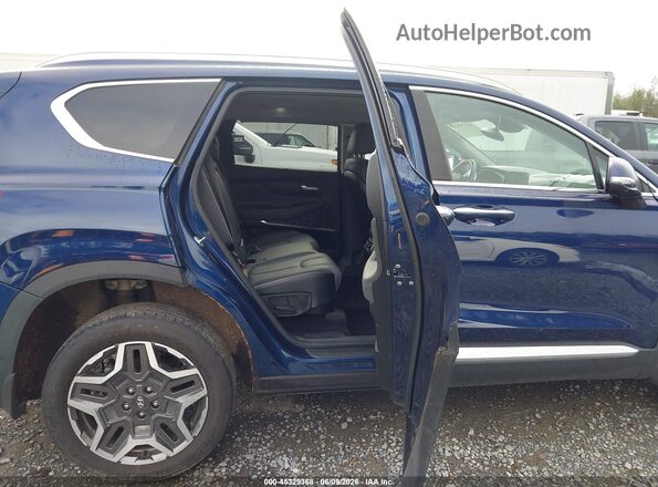 5NMS4DAL8PH542471 2023 HYUNDAI SANTA FE Blue VIN կոդի պիտակի տեսք