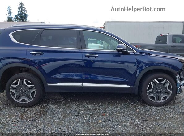 5NMS4DAL8PH542471 2023 HYUNDAI SANTA FE Blue Սալոնի 360 աստիճան տեսք