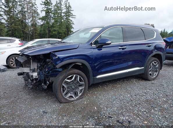 5NMS4DAL8PH542471 2023 HYUNDAI SANTA FE Blue Դիմացի տեսք