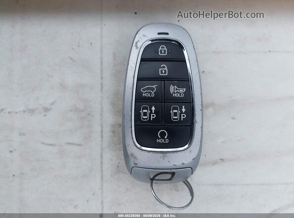 5NMS4DAL8PH542471 2023 HYUNDAI SANTA FE Blue Առջևի վահանակի տեսք