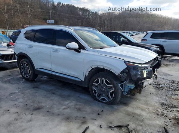 5NMS4DAL9MH346986 2021 HYUNDAI SANTA White Front right