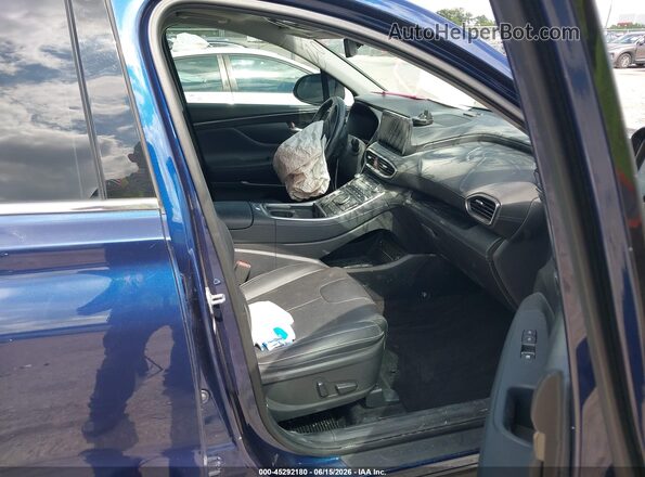 5NMS4DAL9NH391489 2022 HYUNDAI SANTA FE Blue Սալոնի դիմացի տեսք