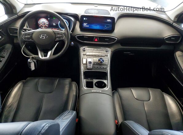 5NMS4DALXMH353848 2021 HYUNDAI SANTA Black Vista del salpicadero