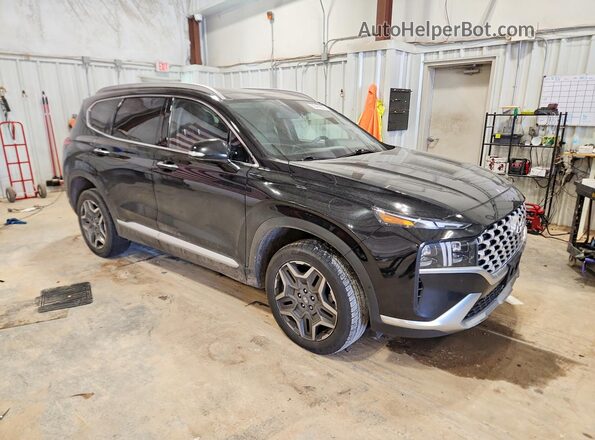 5NMS4DALXMH356099 2021 HYUNDAI SANTA Black 