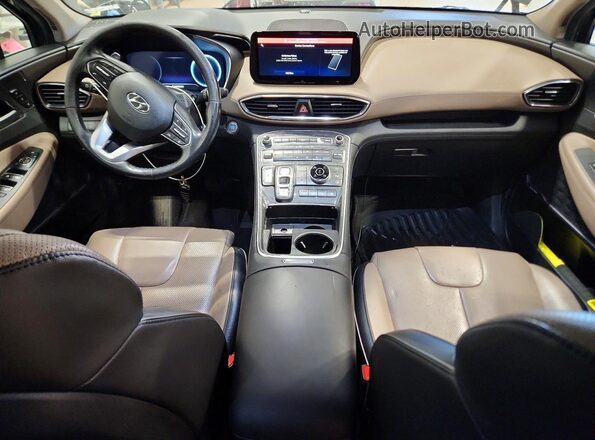 5NMS4DALXMH356099 2021 HYUNDAI SANTA Black 