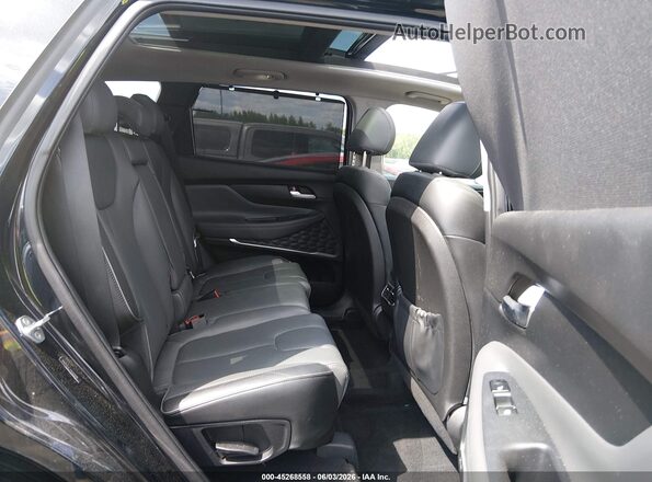 5NMS4DALXNH478690 2022 HYUNDAI SANTA FE Black Vista de la etiqueta del VIN