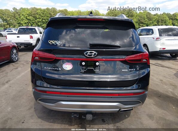 5NMS4DALXNH478690 2022 HYUNDAI SANTA FE Black 