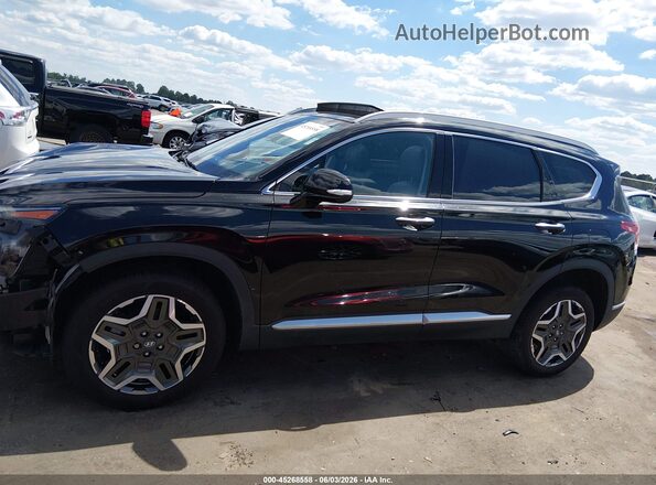 5NMS4DALXNH478690 2022 HYUNDAI SANTA FE Black Vista interior de 360 grados