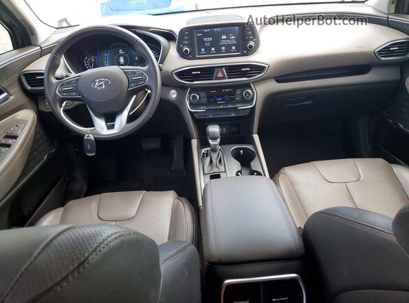 5NMS53AA1KH135364 2019 HYUNDAI SANTA Серый Вид панели приборов