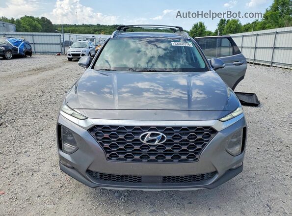 5NMS53AA1KH135364 2019 HYUNDAI SANTA Серый Вид спереди
