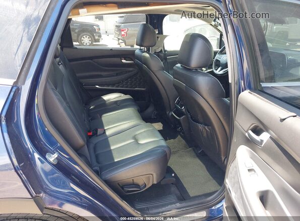 5NMS53AA1LH147385 2020 HYUNDAI SANTA FE Blue VIN կոդի պիտակի տեսք