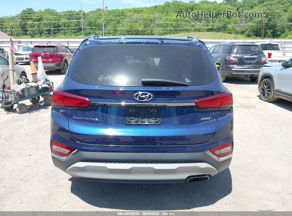 5NMS53AA1LH147385 2020 HYUNDAI SANTA FE Blue 