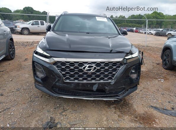 5NMS53AA1LH231965 2020 HYUNDAI SANTA FE Black Դիմացի տեսք