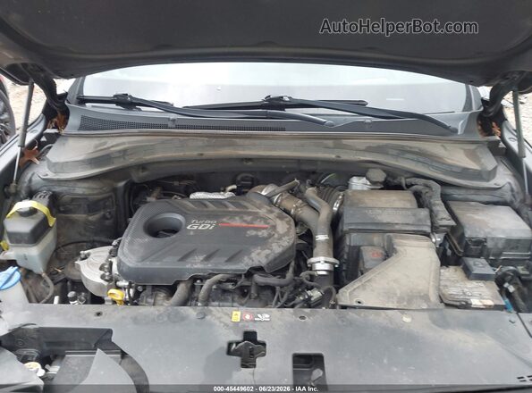 5NMS53AA1LH231965 2020 HYUNDAI SANTA FE Black Հետևի տեսք