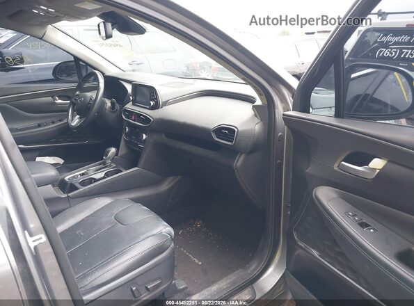 5NMS53AA2KH013905 2019 HYUNDAI SANTA FE Silver Սալոնի դիմացի տեսք
