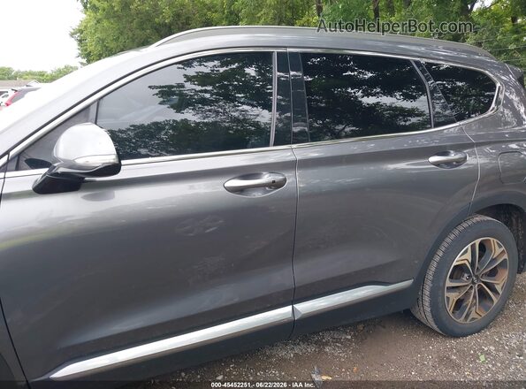 5NMS53AA2KH013905 2019 HYUNDAI SANTA FE Silver Սալոնի 360 աստիճան տեսք