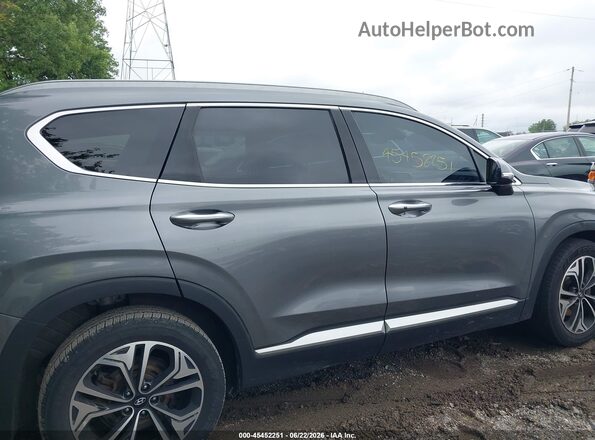 5NMS53AA2KH013905 2019 HYUNDAI SANTA FE Silver Սալոնի հետևի տեսք