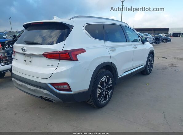 5NMS53AA2KH031305 2019 HYUNDAI SANTA FE Белый 