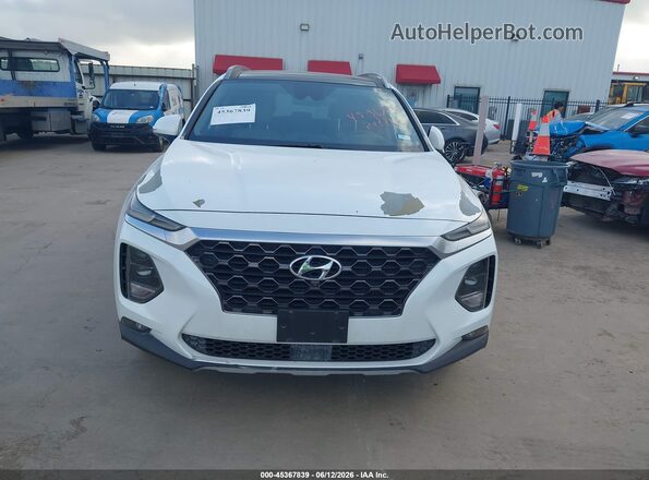 5NMS53AA2KH031305 2019 HYUNDAI SANTA FE Белый 