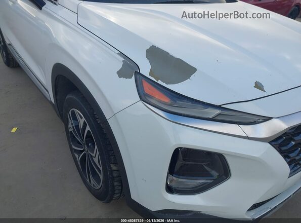 5NMS53AA2KH031305 2019 HYUNDAI SANTA FE Белый 