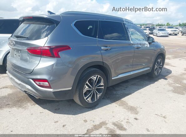 5NMS53AA2KH037363 2019 HYUNDAI SANTA FE Gray 