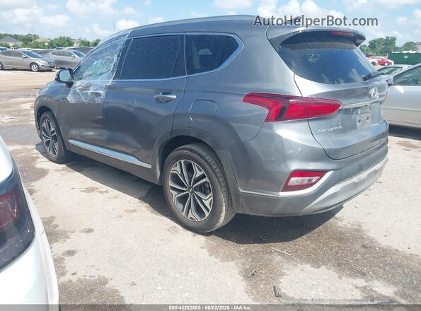 5NMS53AA2KH037363 2019 HYUNDAI SANTA FE Gray 