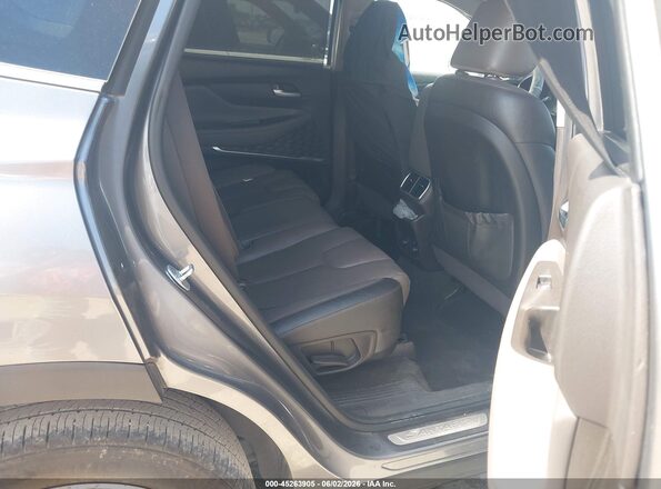 5NMS53AA2KH037363 2019 HYUNDAI SANTA FE Gray 