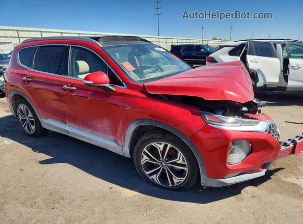 5NMS53AA2KH048752 2019 HYUNDAI SANTA Красный 