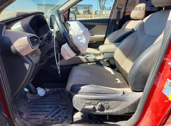 5NMS53AA2KH048752 2019 HYUNDAI SANTA Красный 