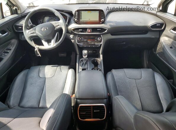 5NMS53AA2LH219940 2020 HYUNDAI SANTA Gray Widok deski rozdzielczej