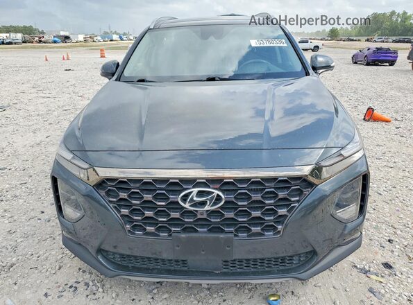 5NMS53AA2LH219940 2020 HYUNDAI SANTA Gray Widok z przodu