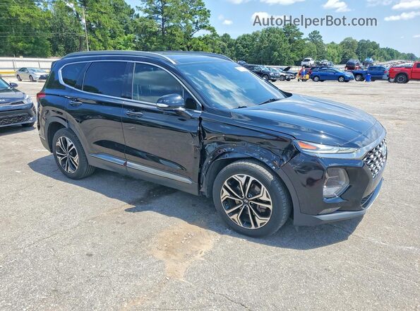 5NMS53AA3KH014965 2019 HYUNDAI SANTA Черный Передняя правая четверть