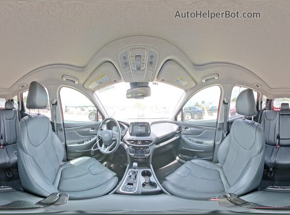 5NMS53AA3KH028851 2019 HYUNDAI SANTA Красный 