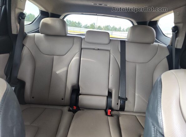 5NMS53AA3KH090041 2019 HYUNDAI SANTA Black Вид задніх сидінь