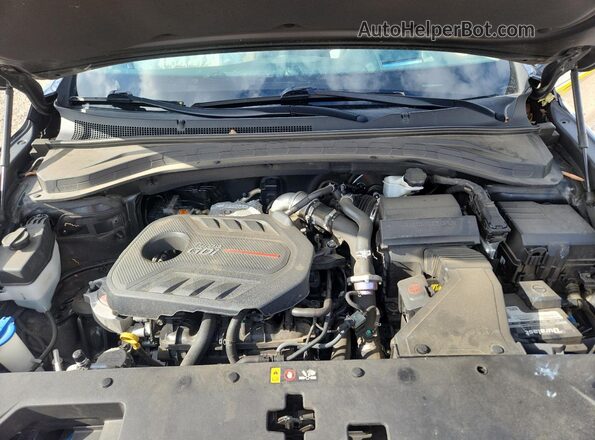 5NMS53AA3KH090041 2019 HYUNDAI SANTA Black Вид підкапотного простору