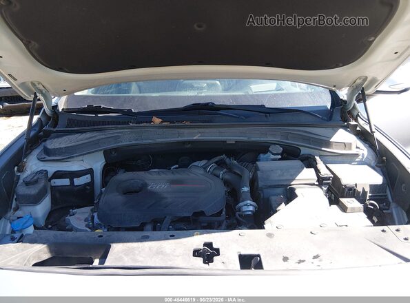 5NMS53AA4KH074026 2019 HYUNDAI SANTA FE Silver Rear view