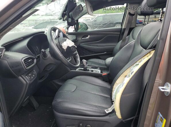 5NMS53AA4KH101001 2019 HYUNDAI SANTA Коричневый 