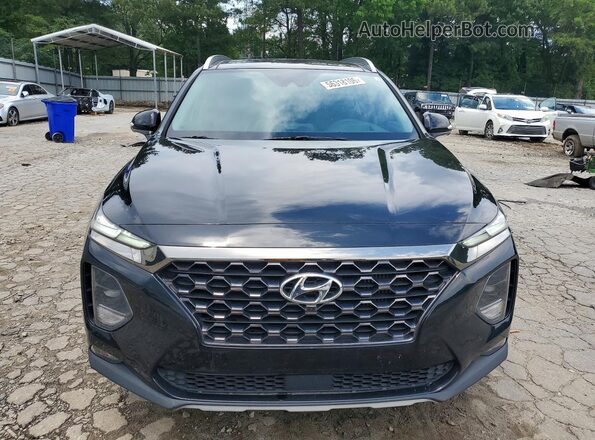5NMS53AA4LH246833 2020 HYUNDAI SANTA Black Widok z przodu