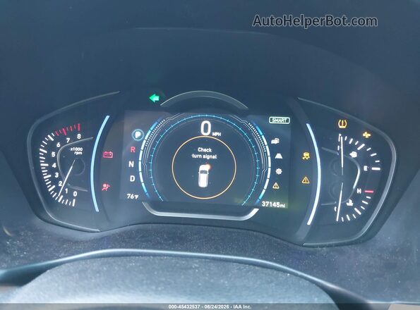 5NMS53AA5KH027149 2019 HYUNDAI SANTA FE Red უკანა სავარძლების ხედი