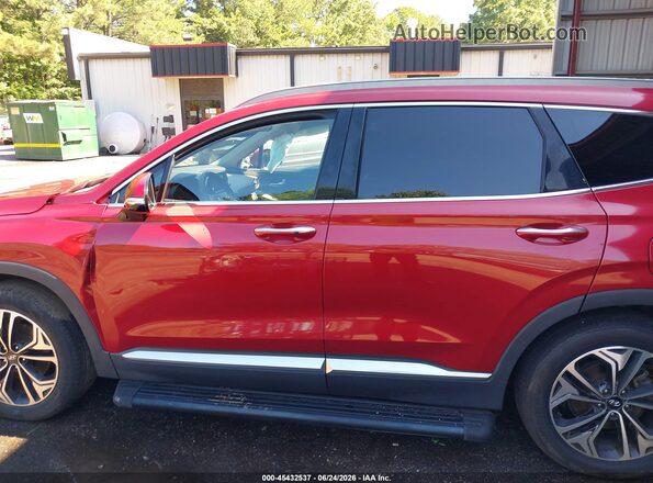5NMS53AA5KH027149 2019 HYUNDAI SANTA FE Red 