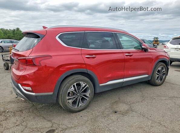 5NMS53AA5KH051502 2019 HYUNDAI SANTA Red უკანა მარჯვენა