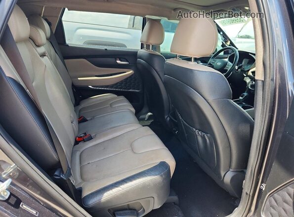 5NMS53AA5LH270901 2020 HYUNDAI SANTA Charcoal Սալոնի հետևի տեսք