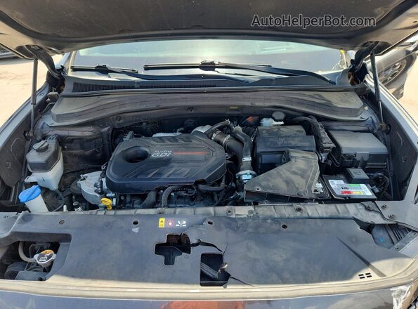 5NMS53AA5LH270901 2020 HYUNDAI SANTA Charcoal Շարժիչի բաժամունքի տեսք