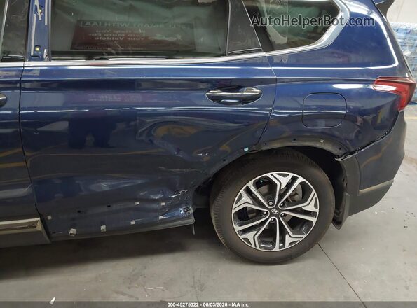 5NMS53AA7LH257065 2020 HYUNDAI SANTA FE Blue Դիմացի տեսք