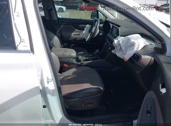 5NMS53AA8KH040249 2019 HYUNDAI SANTA FE White Вид салону спереду